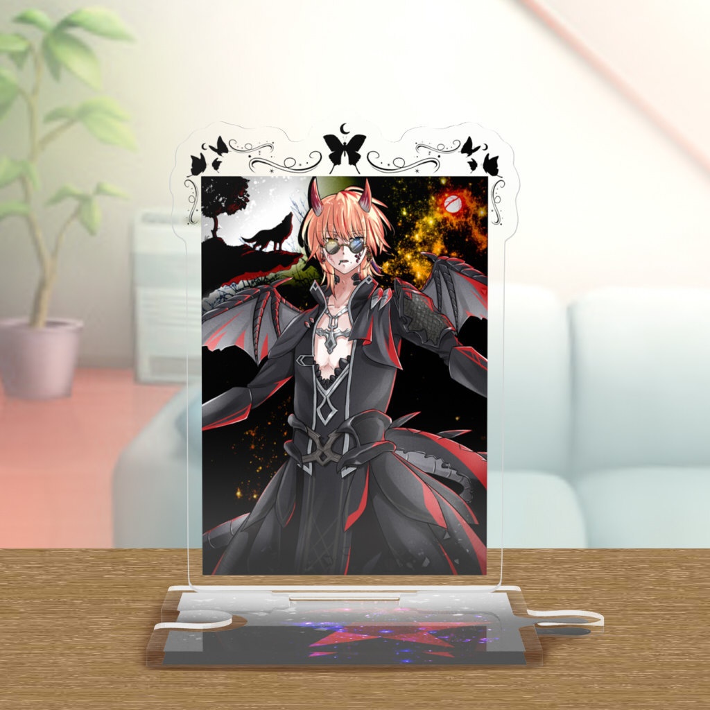  繋がるアクスタ_レム イラストver. (REALITYアバターイラスト)