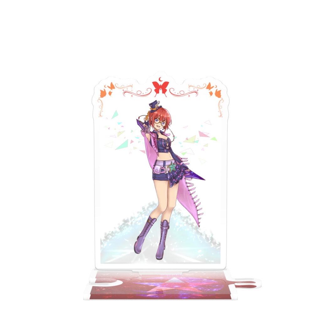 繋がるアクスタ_ナナカ イラストver. (REALITYアバターイラスト)