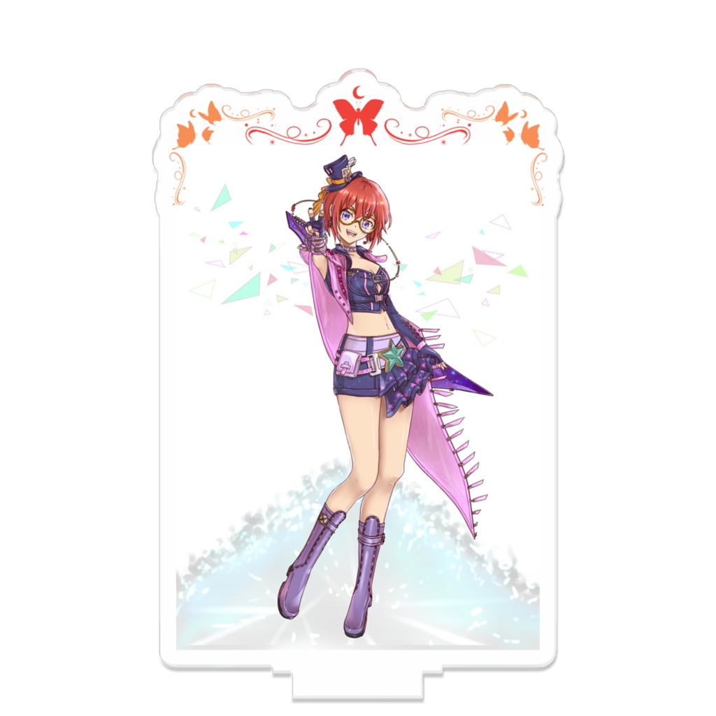 繋がるアクスタ_ナナカ イラストver. (REALITYアバターイラスト)