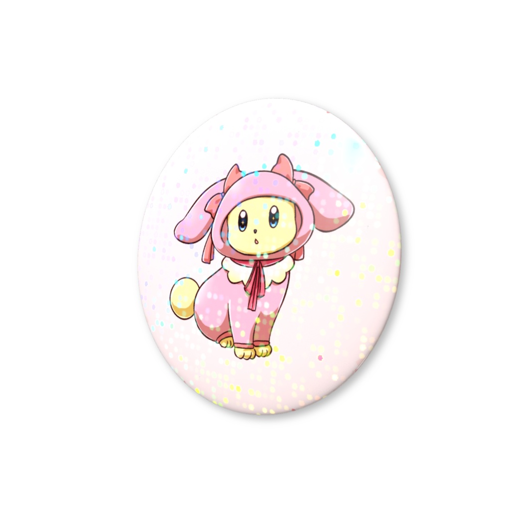 ホログラム缶バッジ_ラビドール (オリポケver.)