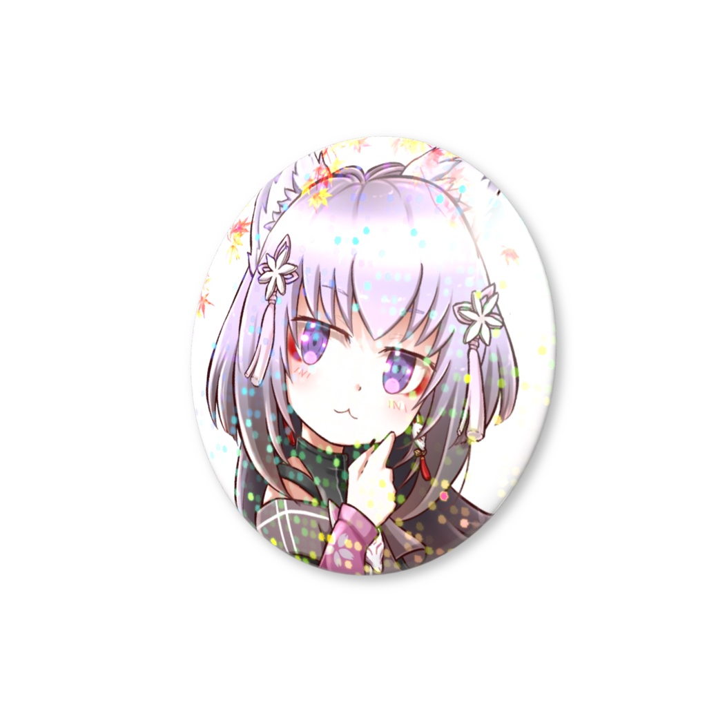 ホログラム缶バッジ_たたな (REALITYアバターイラスト)