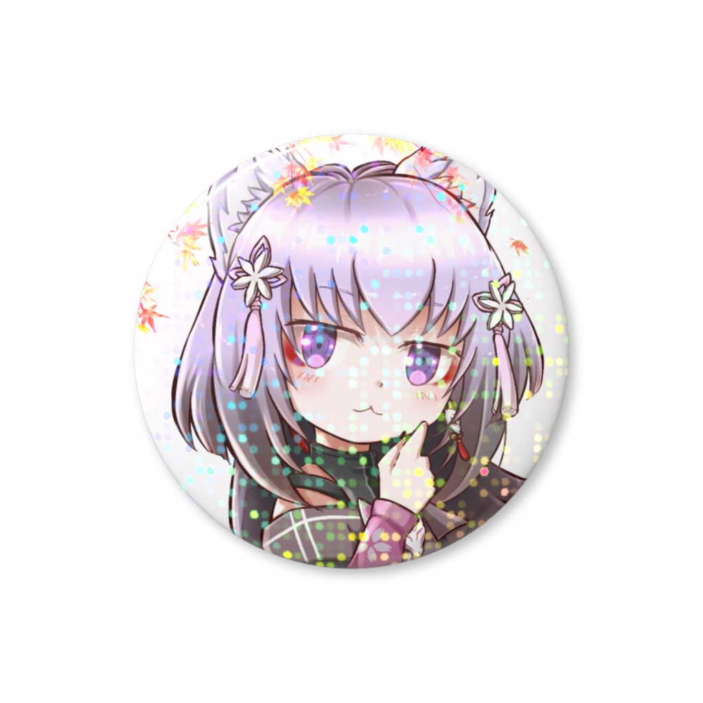 ホログラム缶バッジ_たたな (REALITYアバターイラスト)