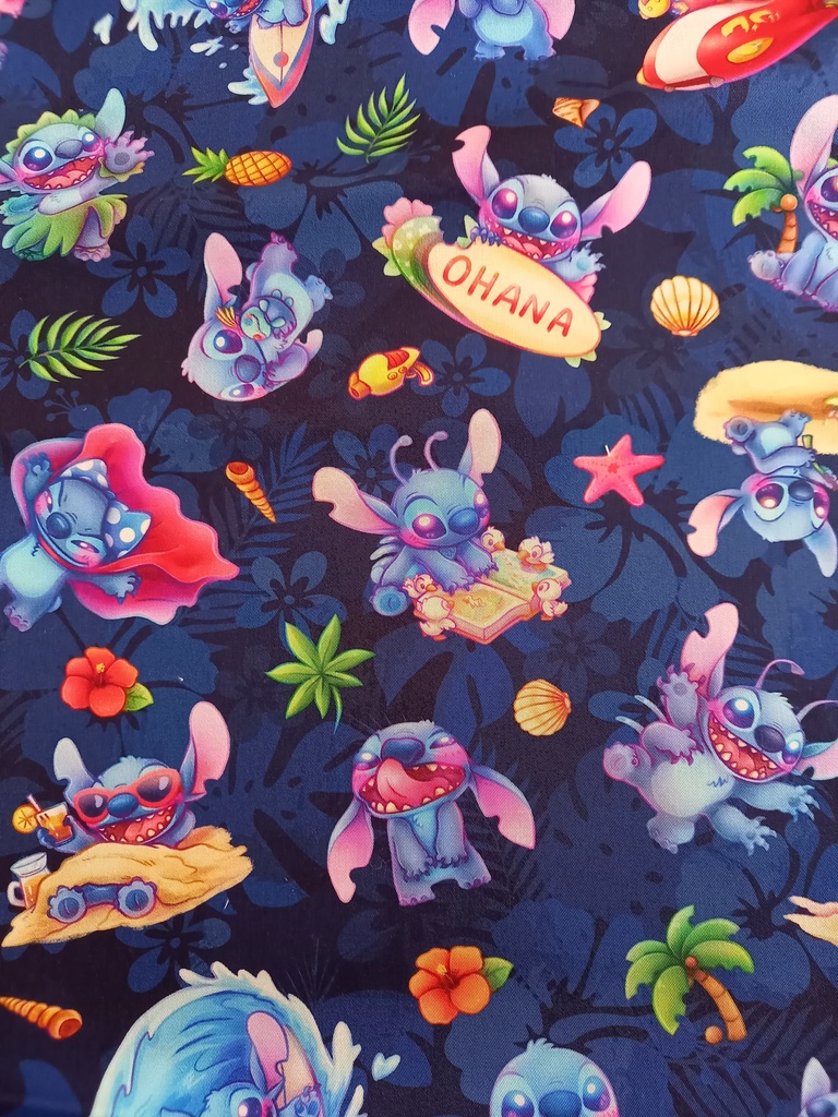 スティッチ　stitch　青い