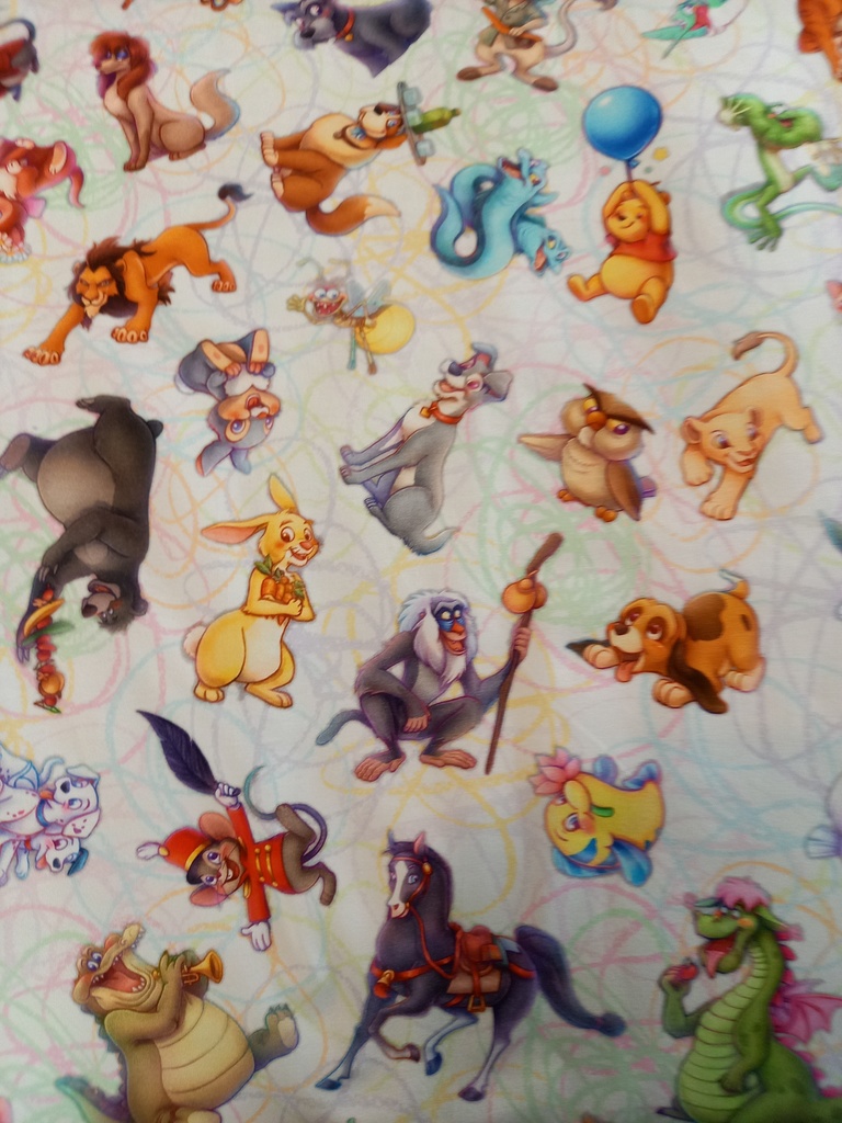 ディズニー　キャラクター　白