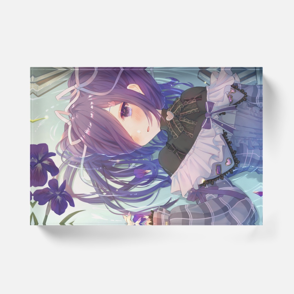 あやめのはかなげあくりるぶろっく