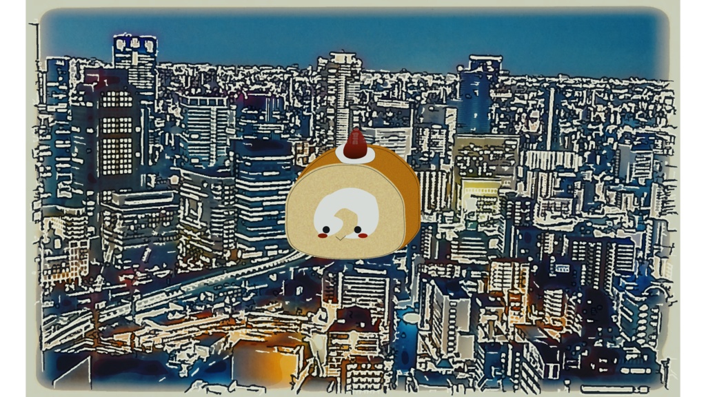 【フリーBGM】夜にしっとり ロールケーキちゃん