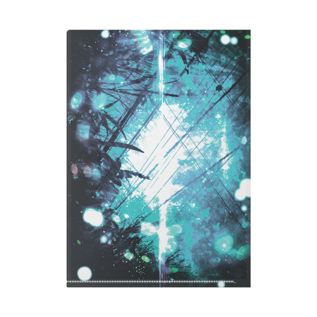 過ぎ去るクリアファイル