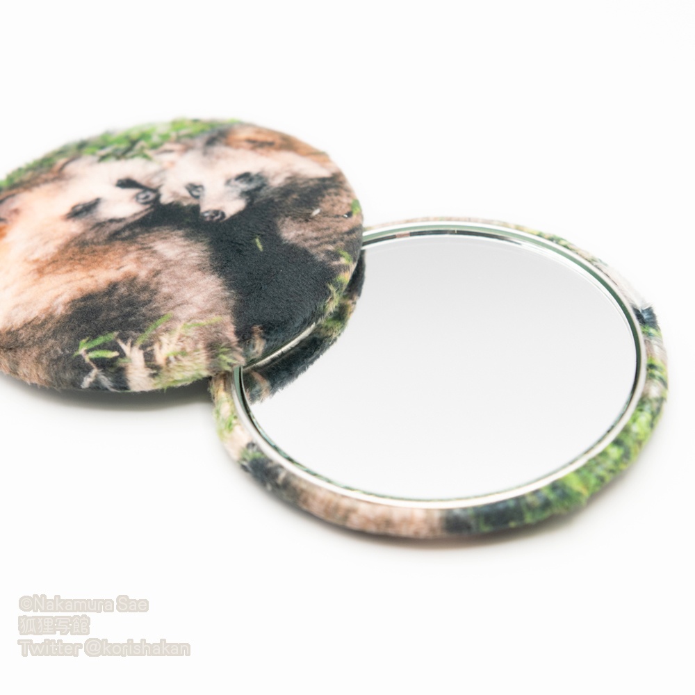もふもふどうぶつ缶ミラー