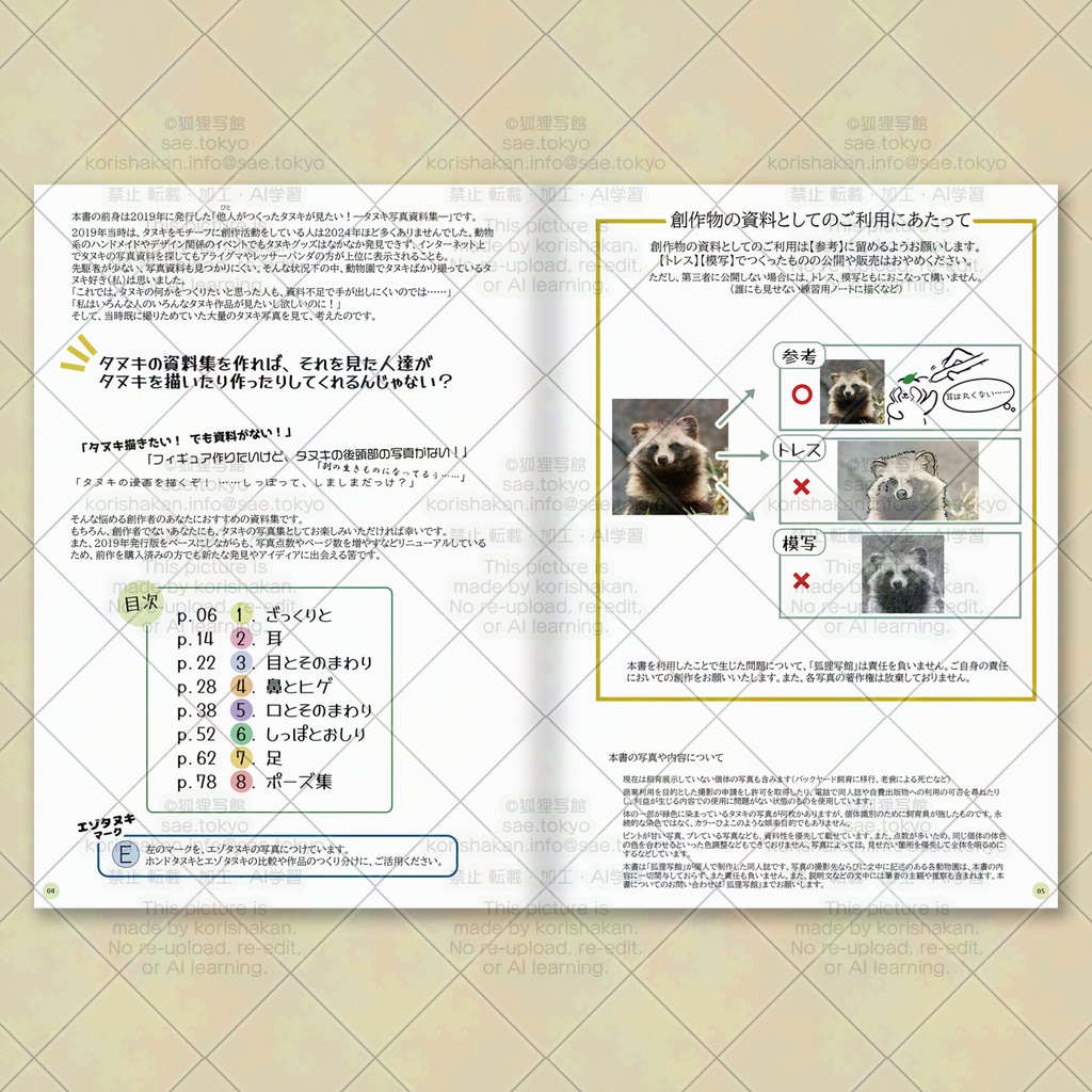 みんながつくったタヌキが見たい! タヌキ写真資料集