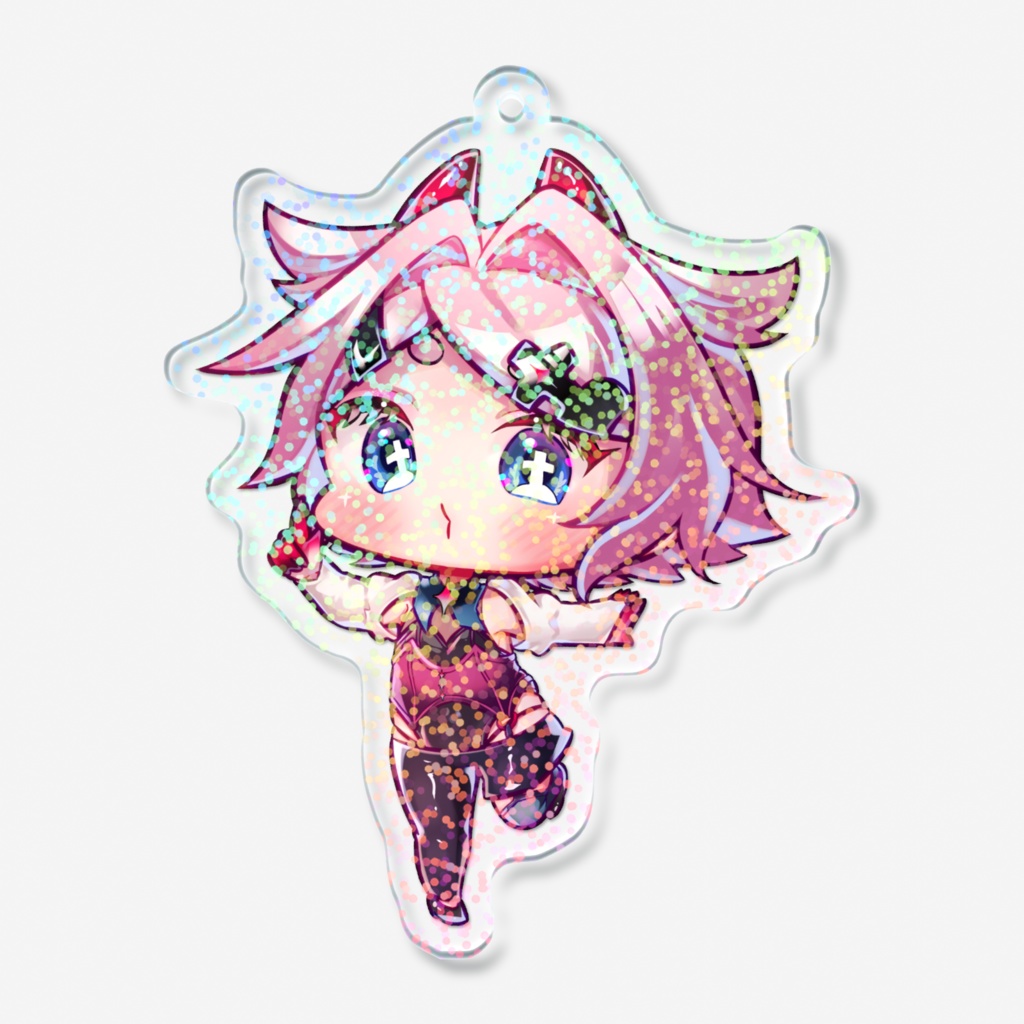 【常設グッズ】小栗ムゥ アクキー2025【ホログラムアクリルキーホルダー】