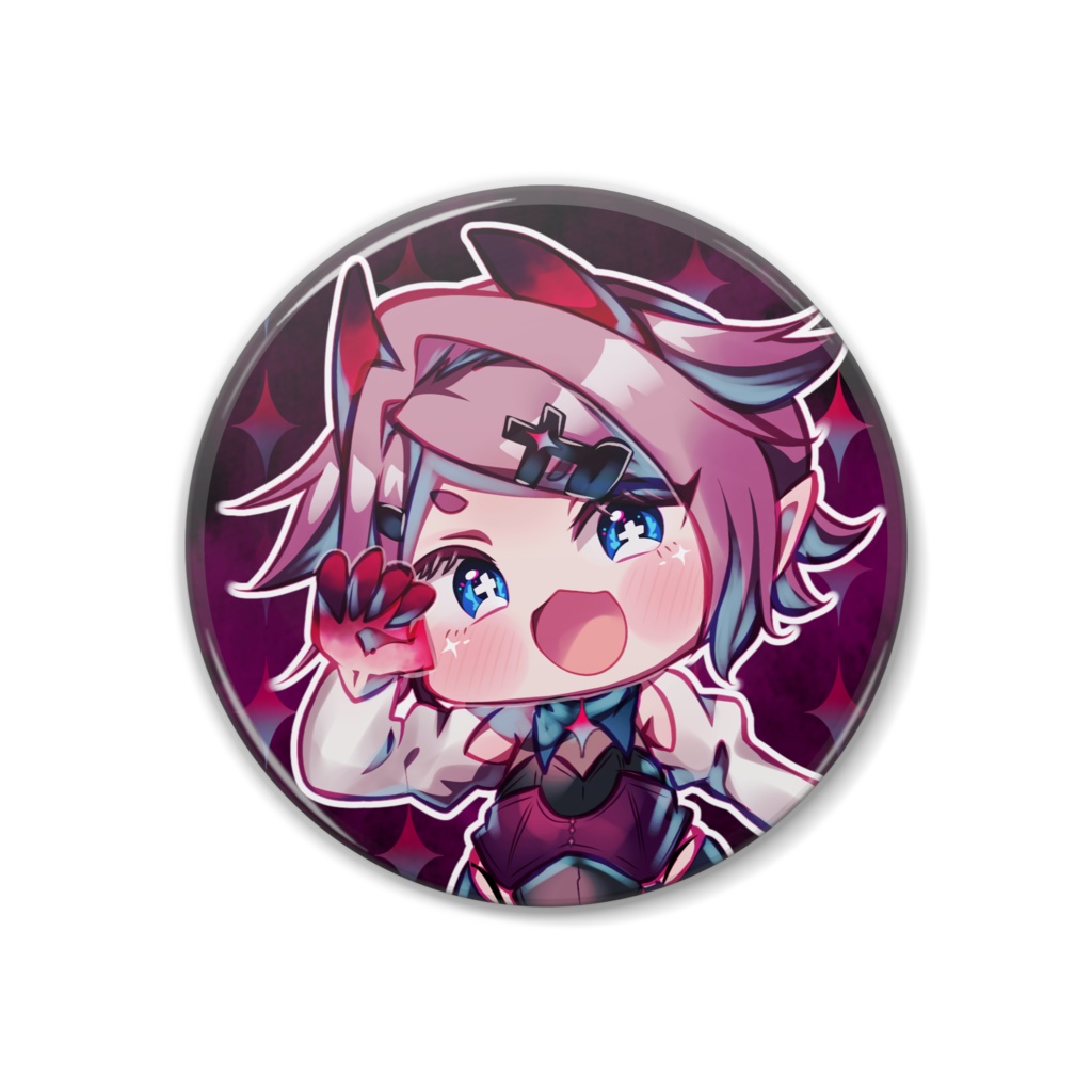 【常設グッズ】小栗ムゥ 缶バッジ