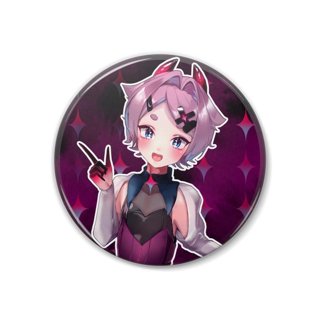 【常設グッズ】小栗ムゥ 缶バッジ