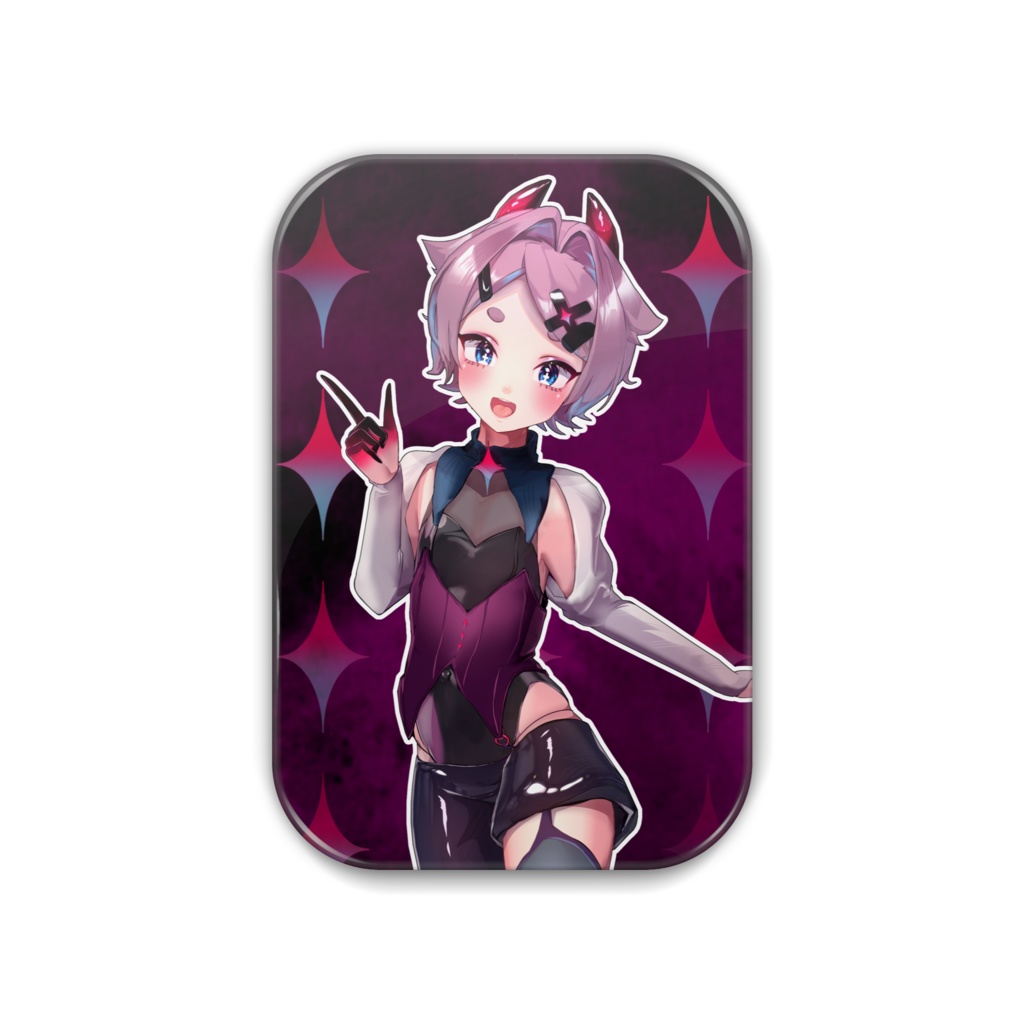 【常設グッズ】小栗ムゥ 缶バッジ