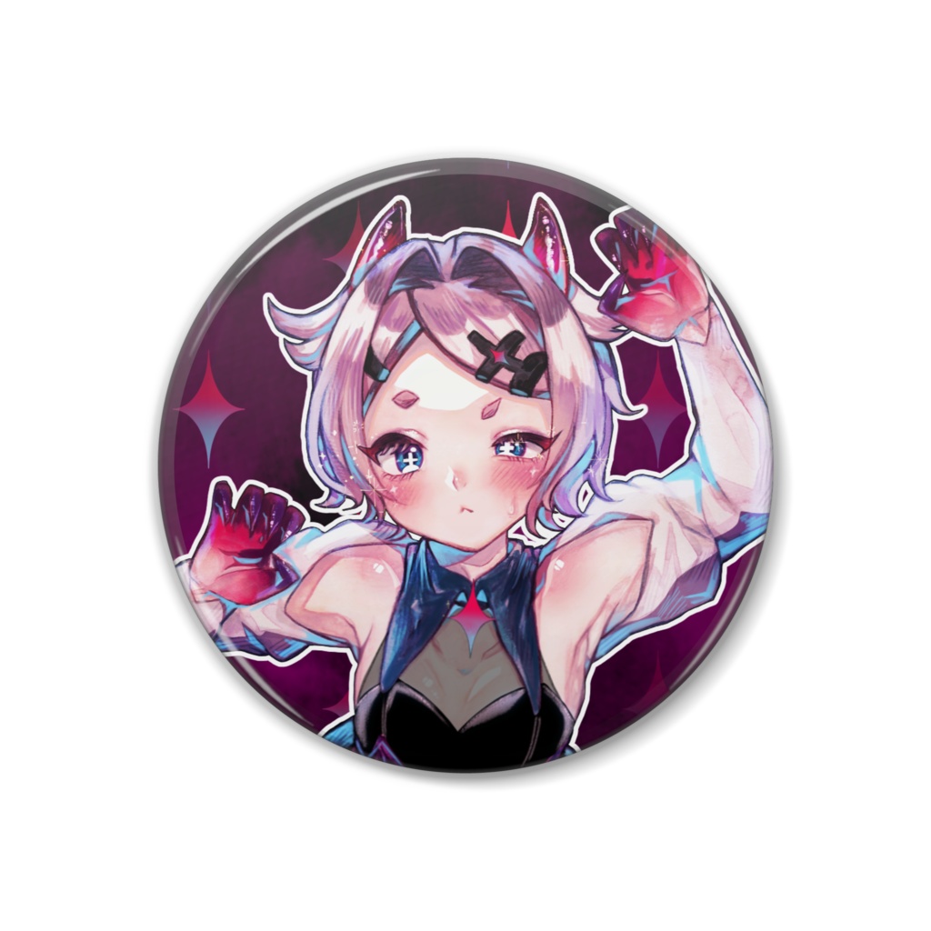 【常設グッズ】小栗ムゥ 缶バッジ