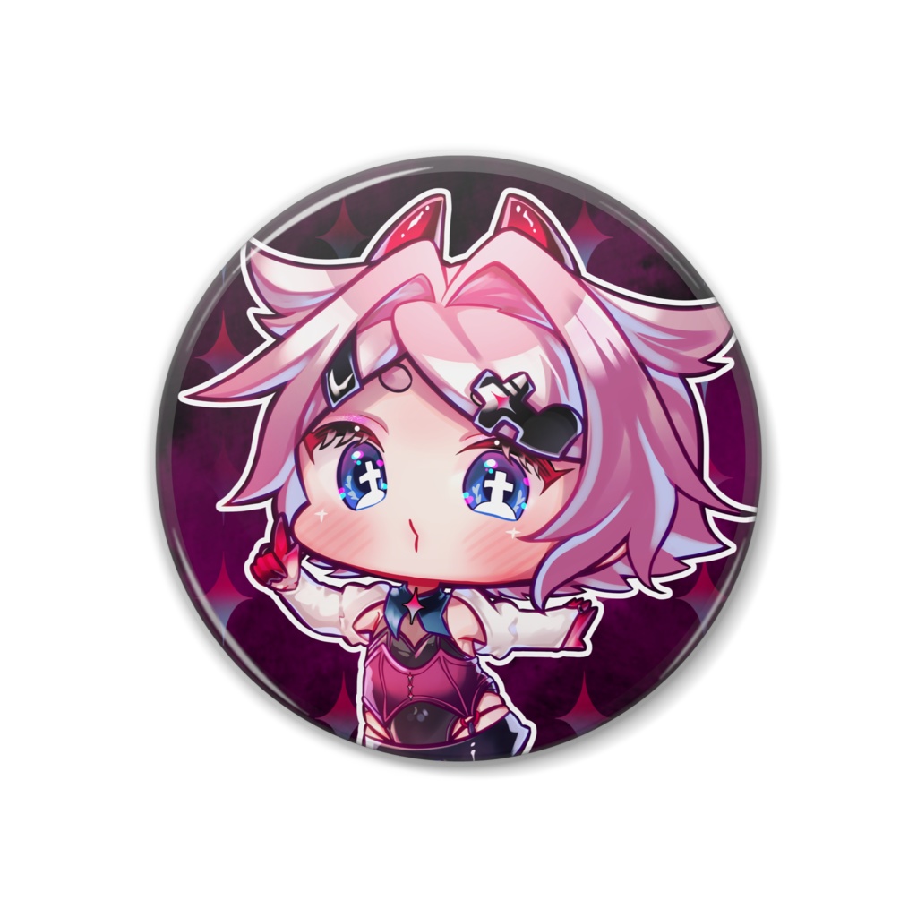 【常設グッズ】小栗ムゥ 缶バッジ