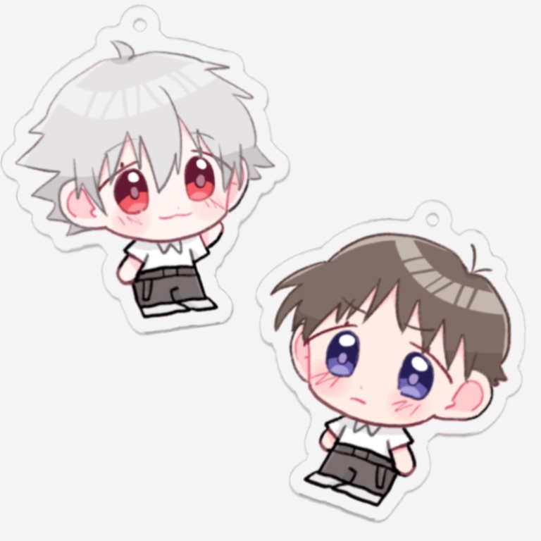 カヲルくんとシンジくんのあくきー