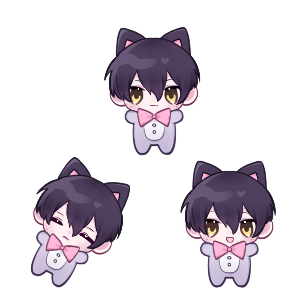 ねこくんのシールセット