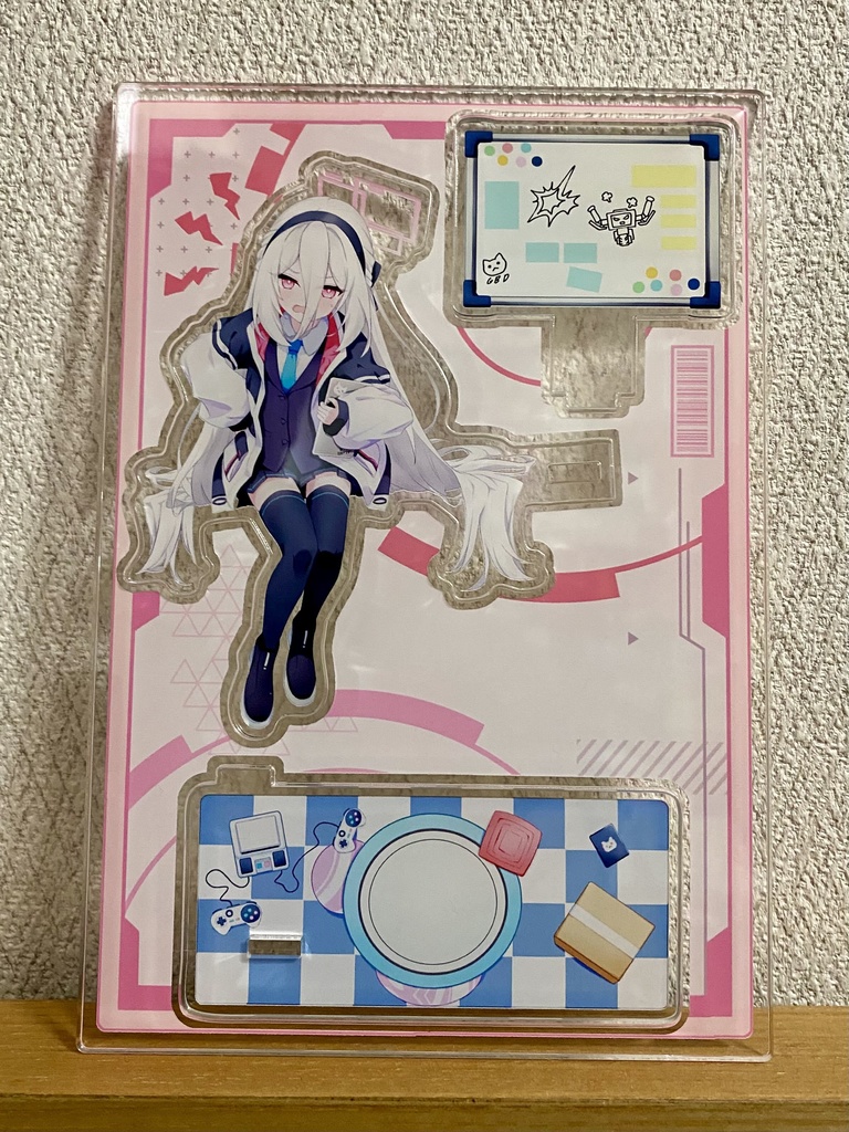 ケイのメモボード付きお座りアクリルジオラマ(別ページで受注受付中)