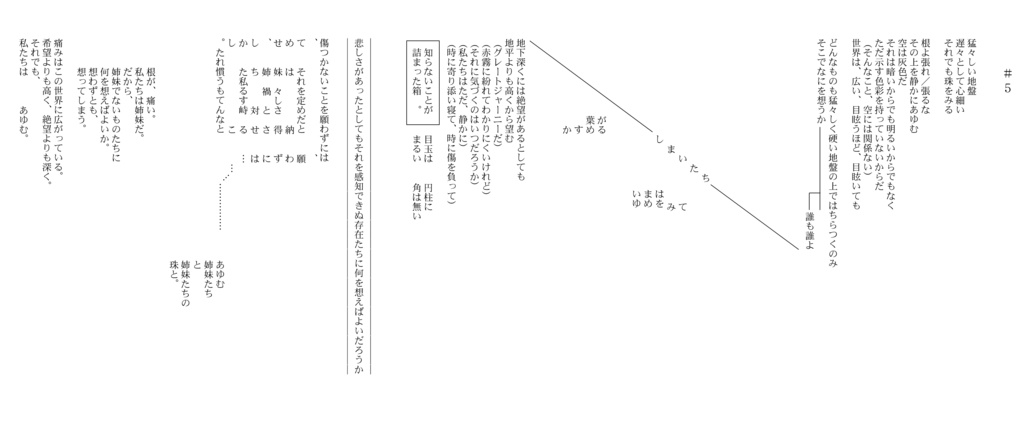 詩集『姉妹たちに』