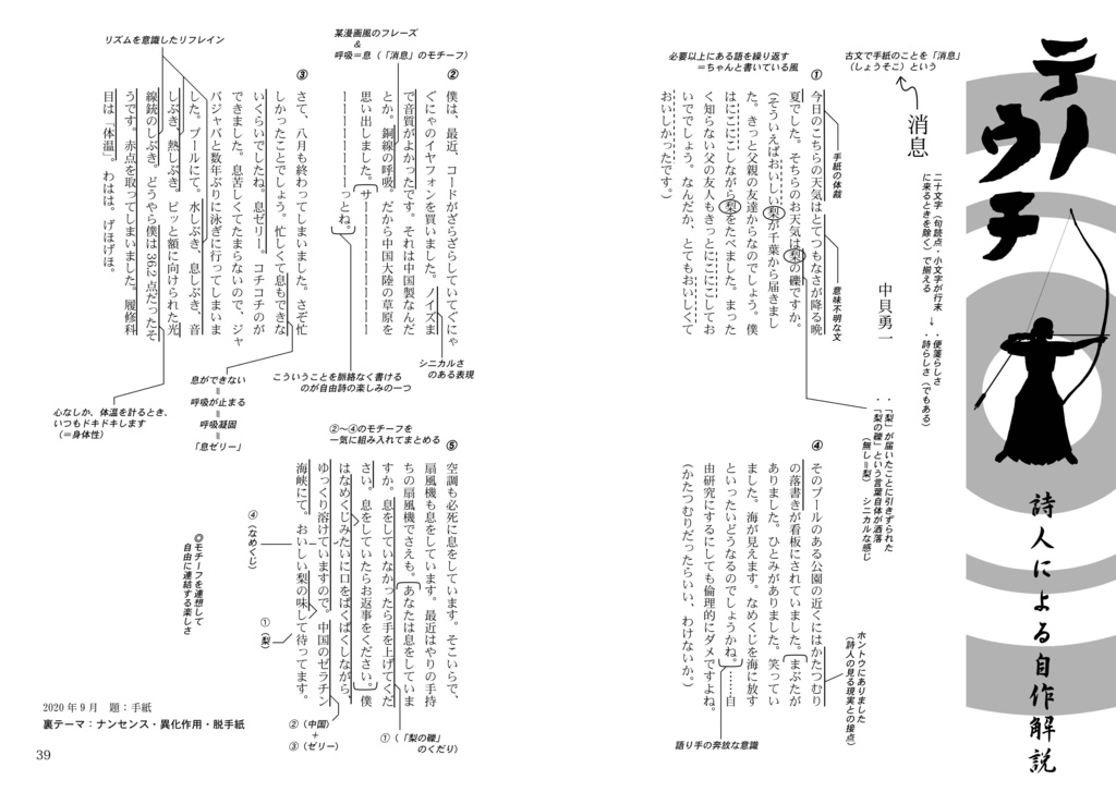 詩誌「BONE」vol.3