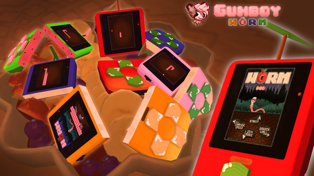 Gumboy: Worm, Playable Snake for VRC Avatars