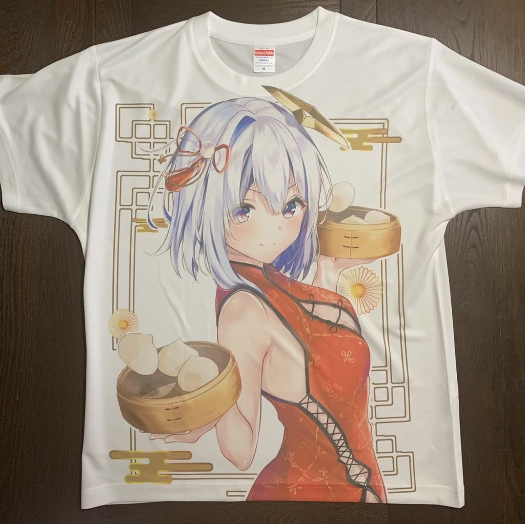 (非公式)チャイナ服かなたんTシャツ