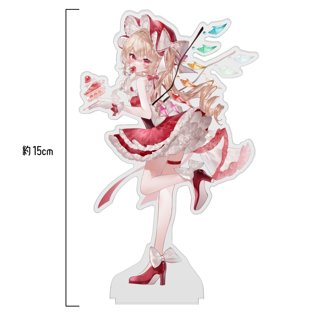 【第十二回博麗神社秋季例大祭】レミリア&フランドール全身アクリルスタンド