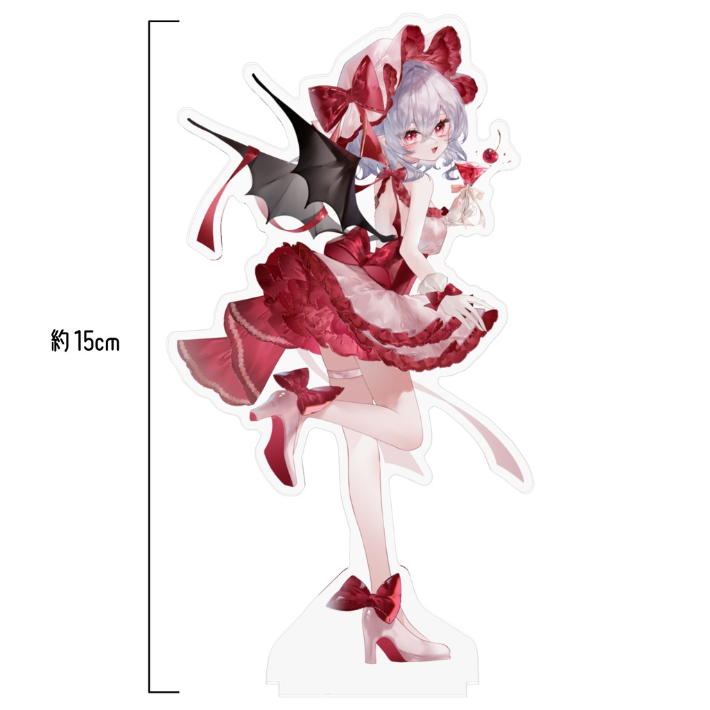 【第十二回博麗神社秋季例大祭】レミリア&フランドール全身アクリルスタンド