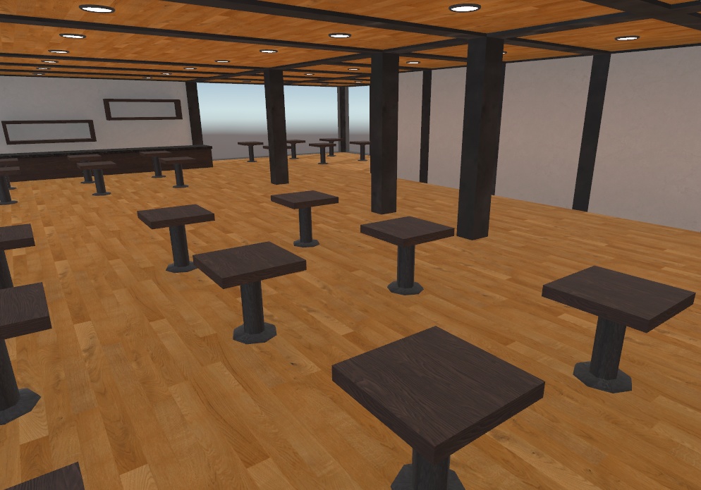 【VRCワールド想定】店舗物件「万屋ビルディング」