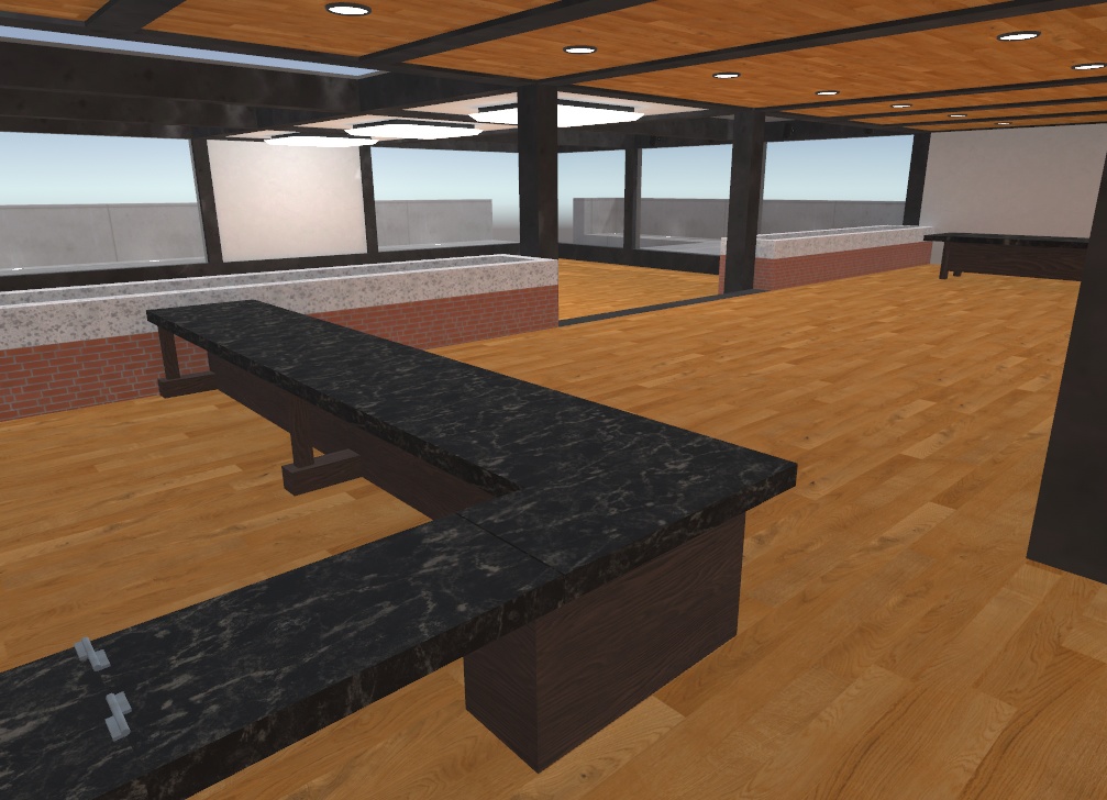 【VRCワールド想定】店舗物件「万屋ビルディング」