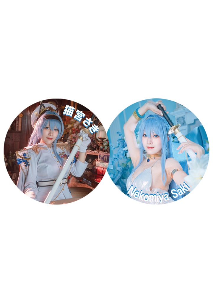【C103】ヘルム缶バッジ2点セット