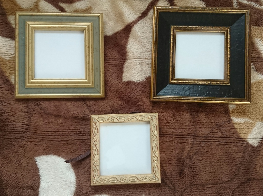 水彩原画 犬 額付き