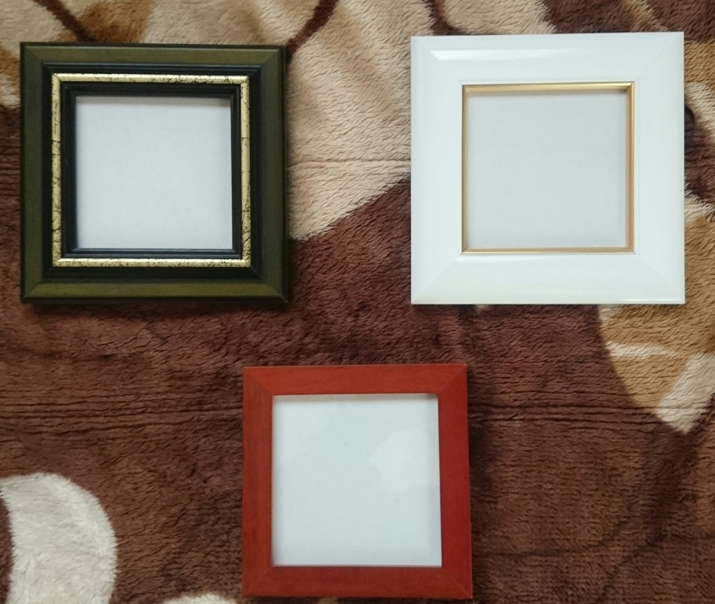 水彩原画 犬 額付き