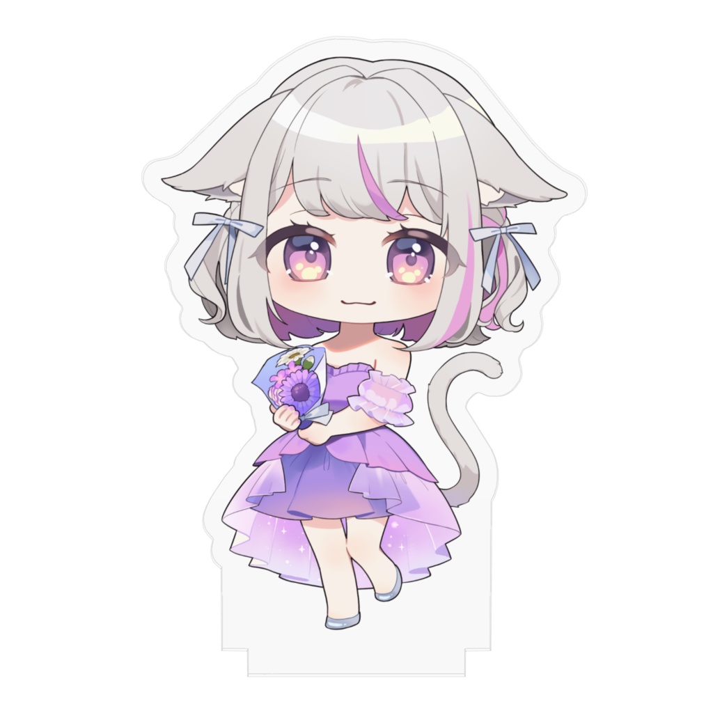 Twitch Partner 1st anniversary ドレスまおアクスタ