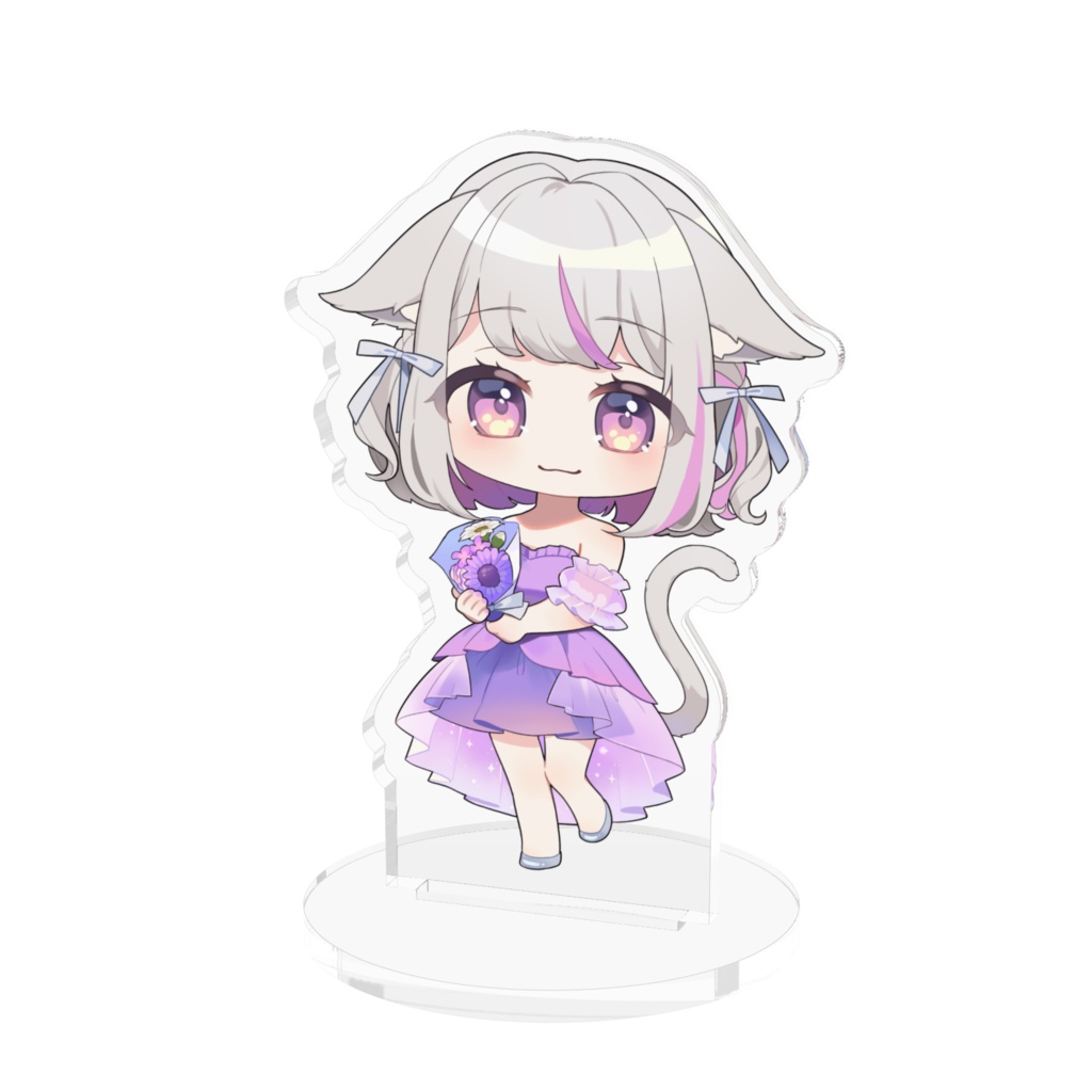 Twitch Partner 1st anniversary ドレスまおアクスタ