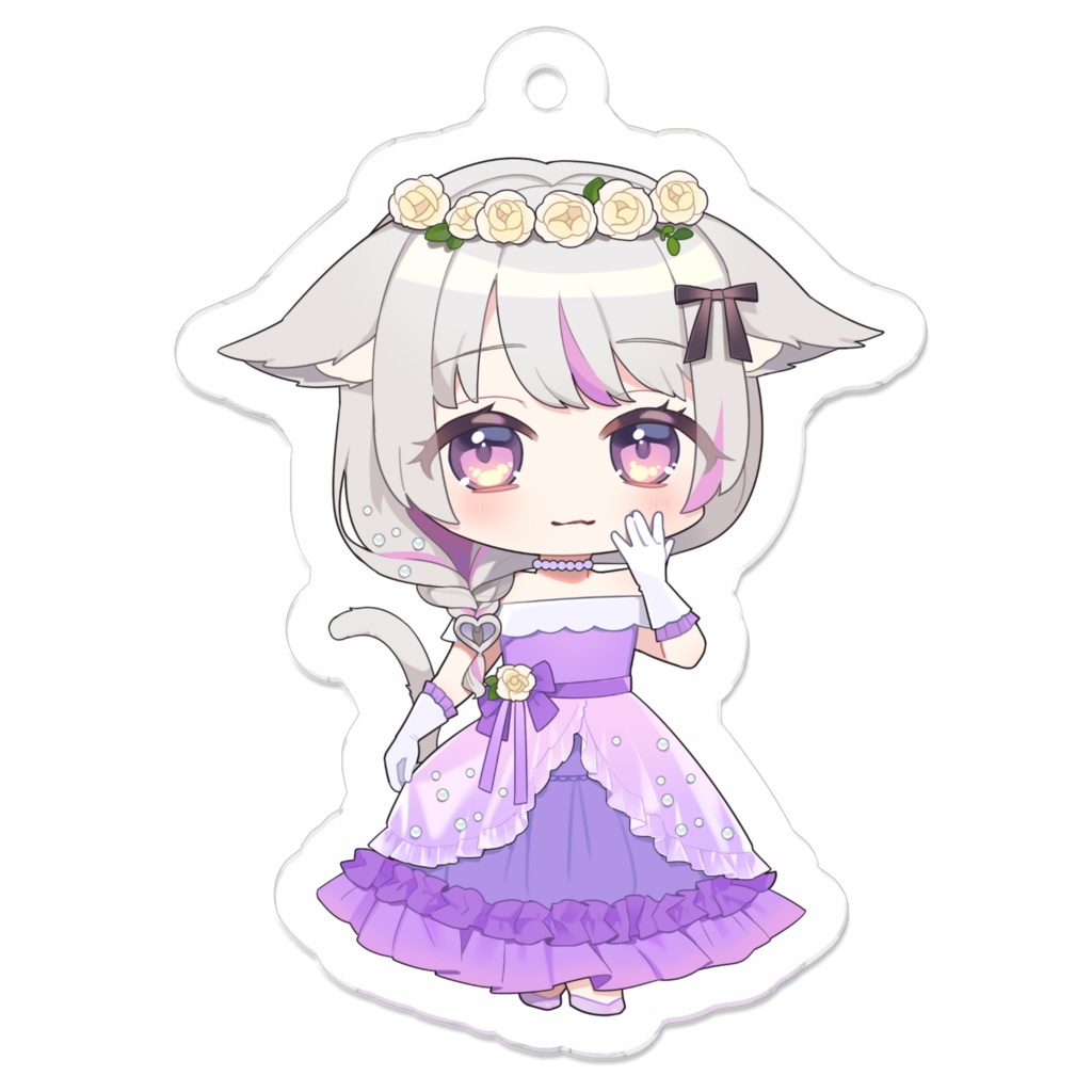 Twitch Partner 2nd anniversary ドレスまおアクキー