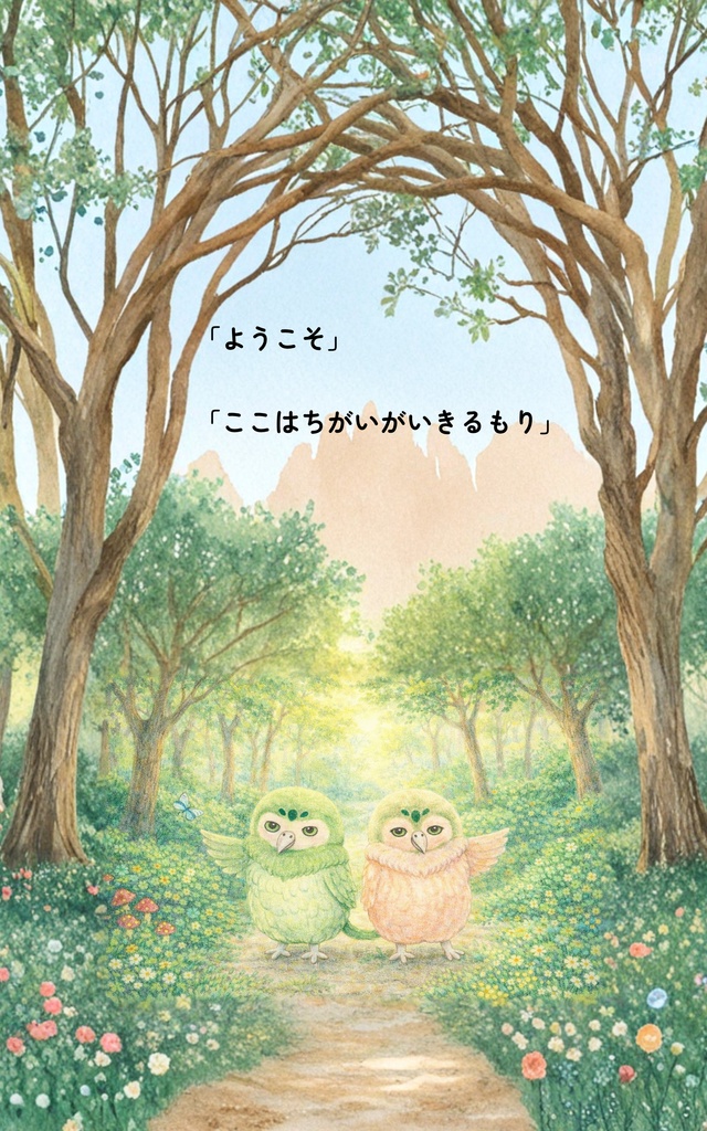 ちがいのもりのプレゼント|じぶんらしさを見つけるやさしい絵本