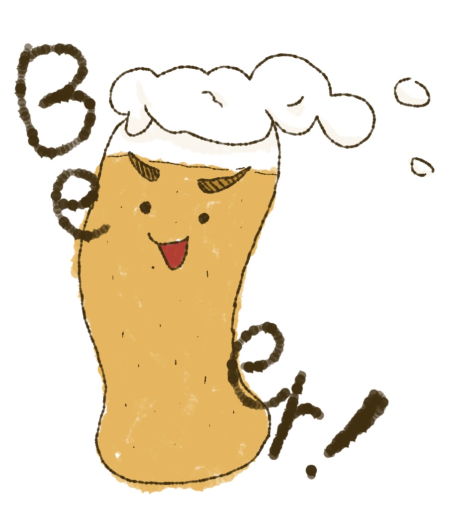 Beer!!Tシャツ