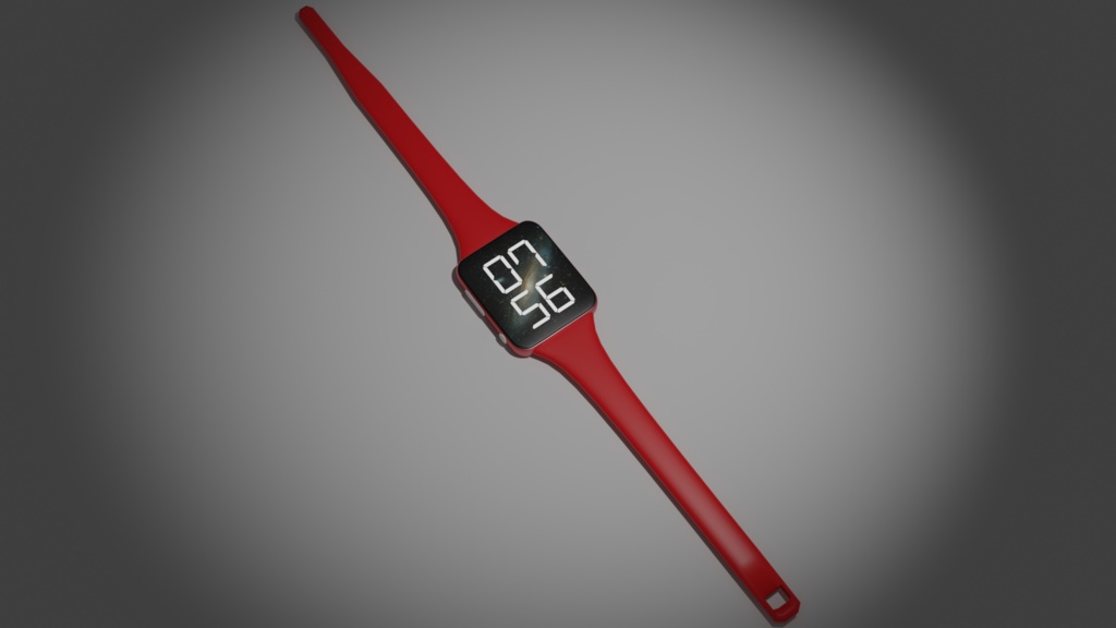 【OSC】アバター用デジタル時計システム