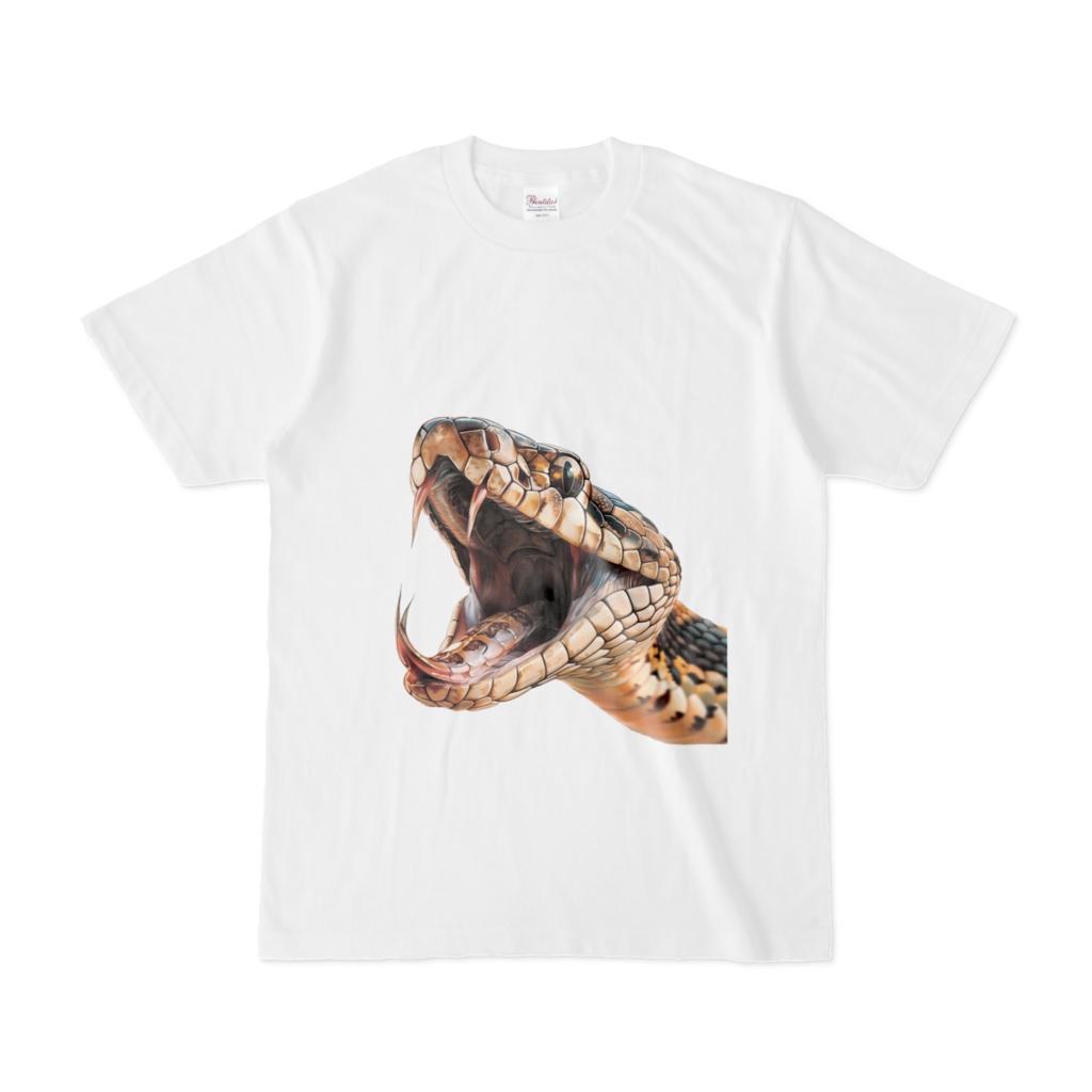 蛇威嚇Tシャツ