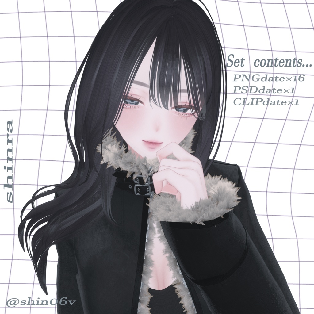 【7avatar対応】tegaki eye texture.(10color+EX6color)