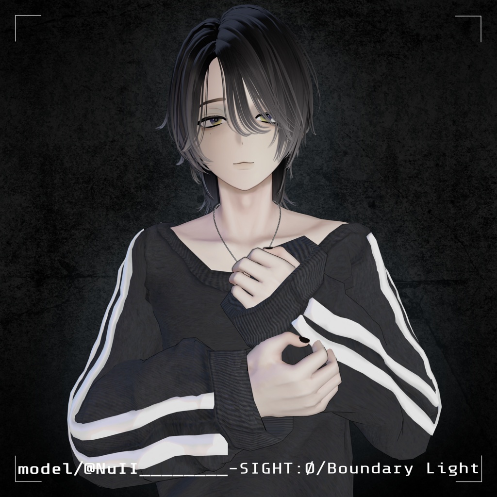 【男性5avatar対応】SIGHT:Ø eye texture.(5color+EX5color+emission)