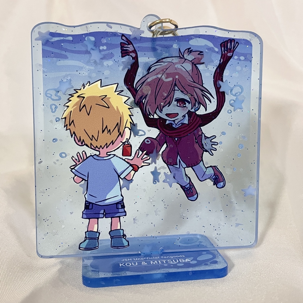 水中アクキー　光&ミツバ