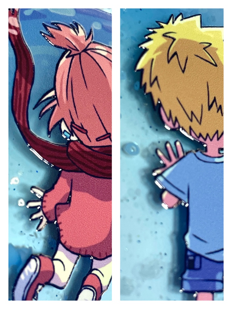 水中アクキー 光&ミツバ