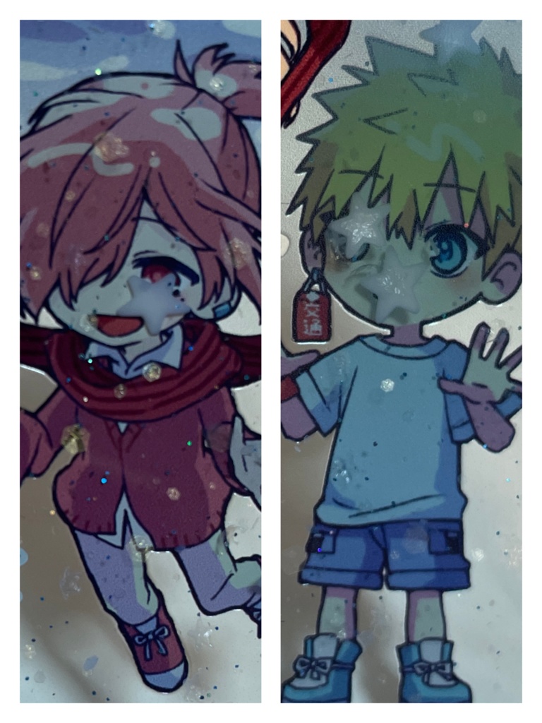 水中アクキー 光&ミツバ