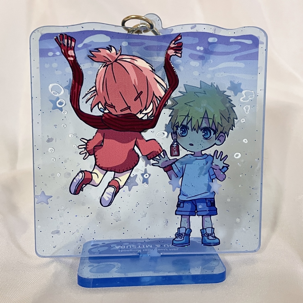 水中アクキー 光&ミツバ