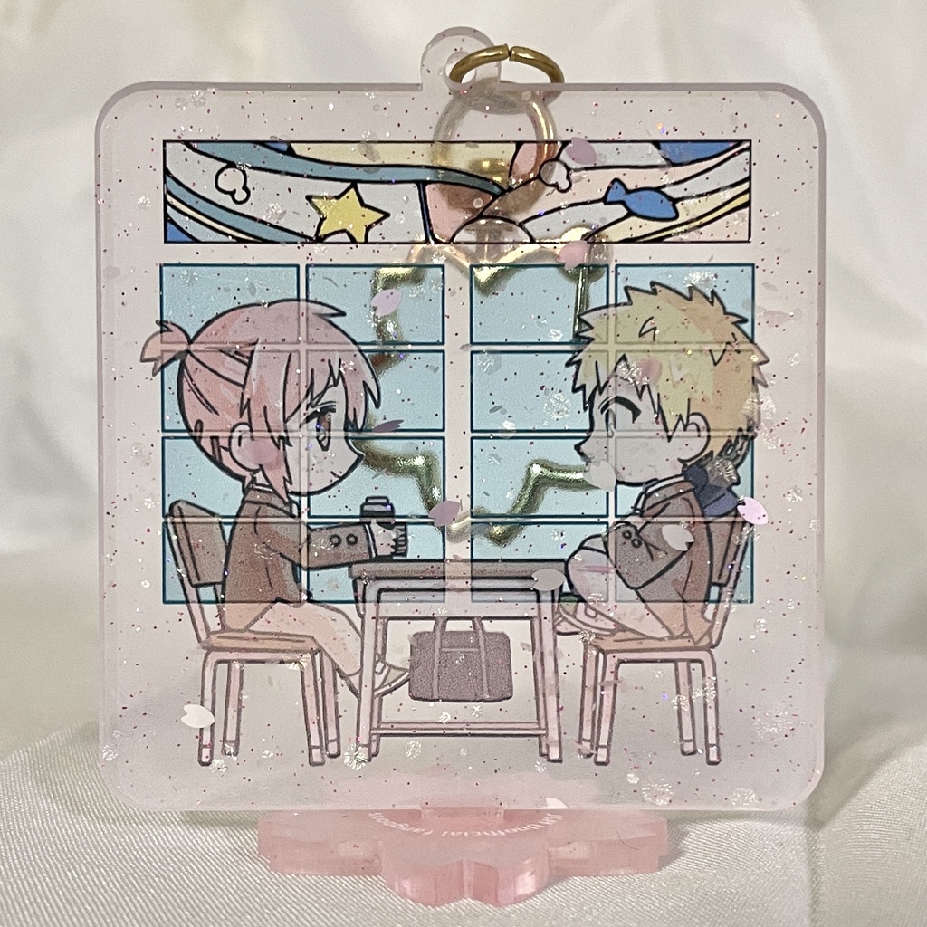 出会いと別れの桜アクスタアクキー