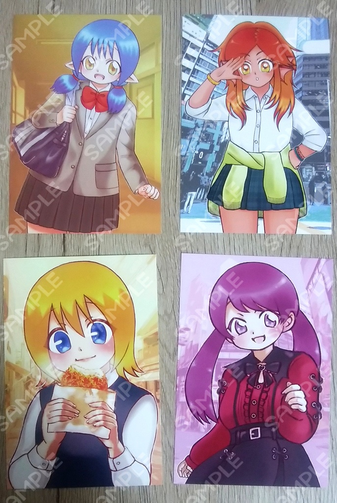 Asshamポストカードセット/フライヤーセット