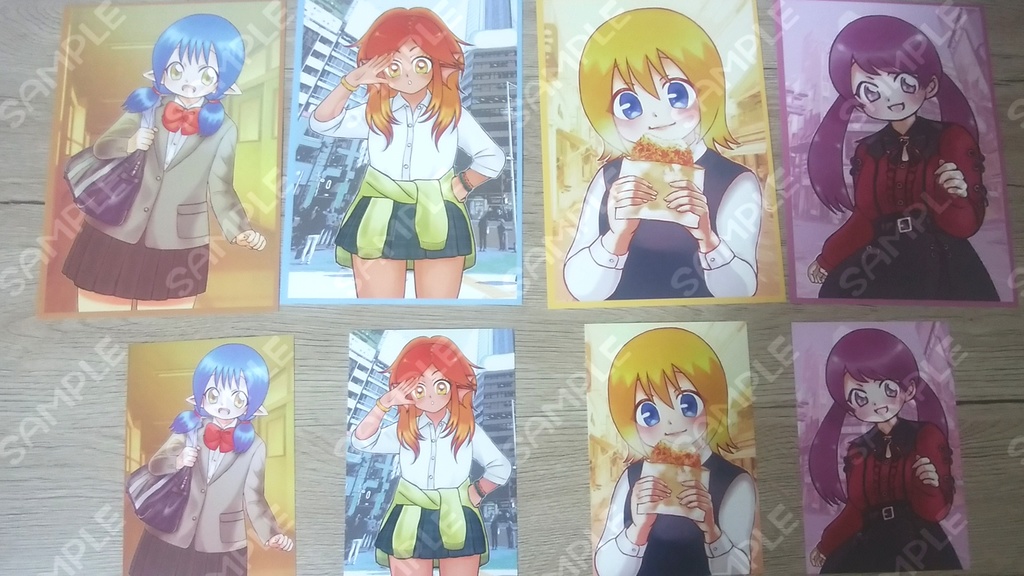 Asshamポストカードセット/フライヤーセット