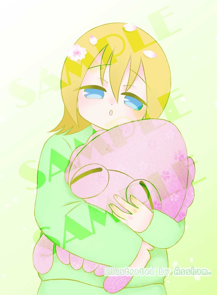 【oc】Fushigi-chan Spring Illustration